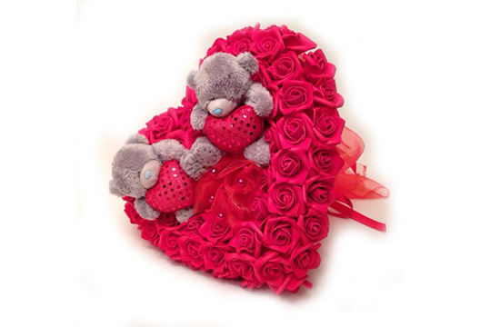 Букет из плюшевых мишек 22