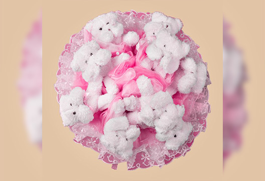 Букет из плюшевых мишек 45